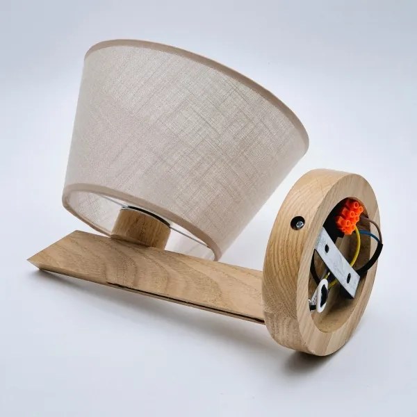 Lampada da parete ANTONIO 1xE14/40W/230V rovere