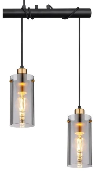 Globo 15564-4H - Lampadario a sospensione con filo FANNI 4xE27/40W/230V