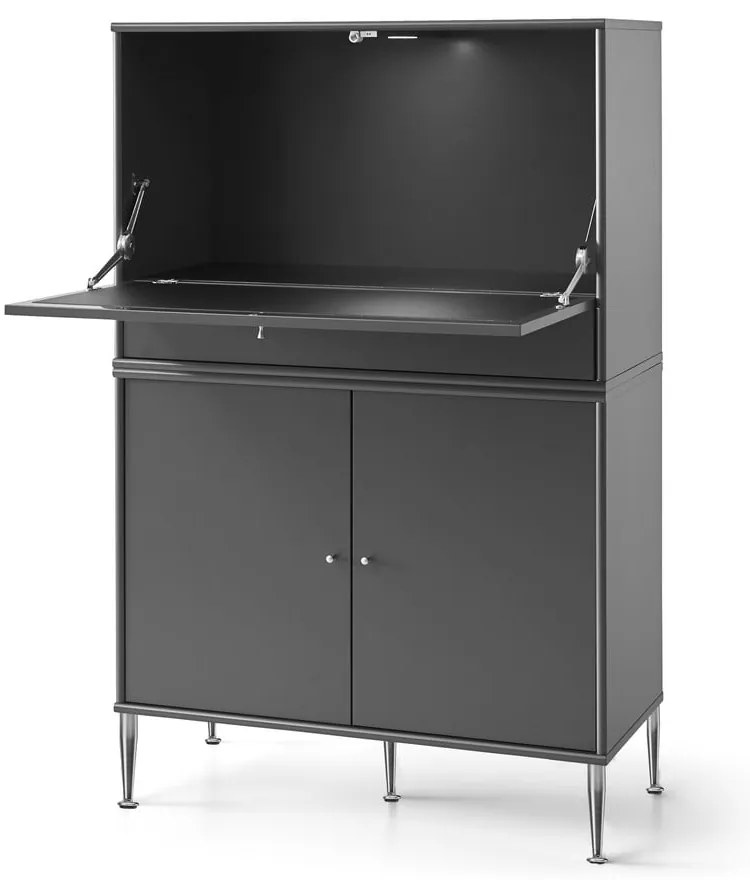 Mobile vino grigio scuro 89x76 cm Mistral - Hammel Furniture