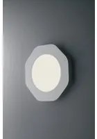 Plafoniera LED neoclassico Elly, bianco 36x cm, luce naturale, 2100 LM