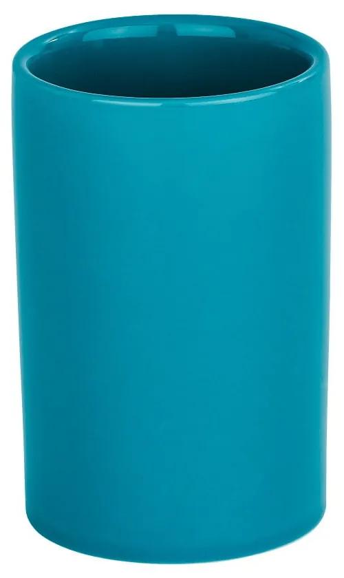 Bicchiere per spazzolino da denti blu Petrol Polaris - Wenko