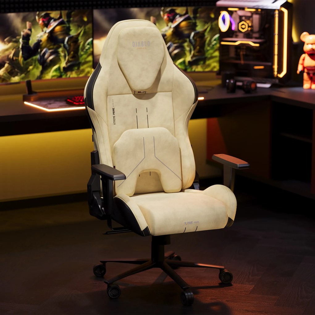 Sedia Da Gaming Diablo X.One Prime Broken Gold Normal Size