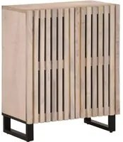 Credenza 60x34x75 cm in Legno Massello di Mango 377449