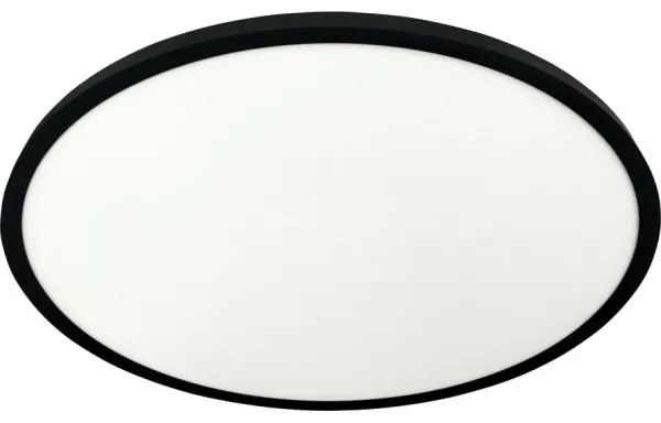 Plafoniera a LED LED/40W/230V 3000/4000/6500K Ø 50 cm nera