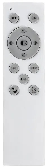 Rabalux 3317 - Plafoniera LED dimmerabile TESIA LED/60W/230V 60 cm + telecomando