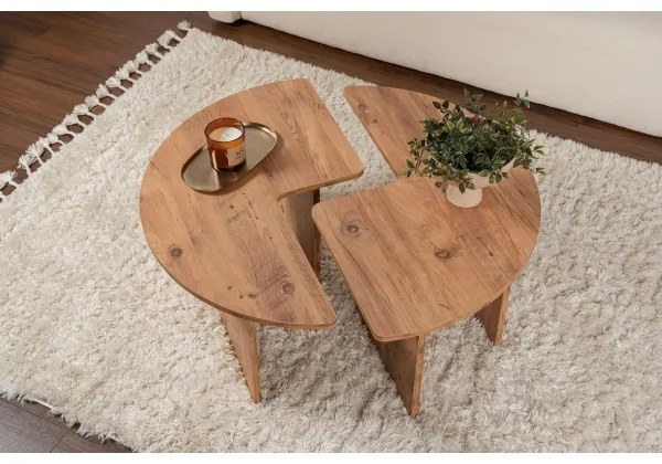 Tavolino da salotto LUVIA in pino