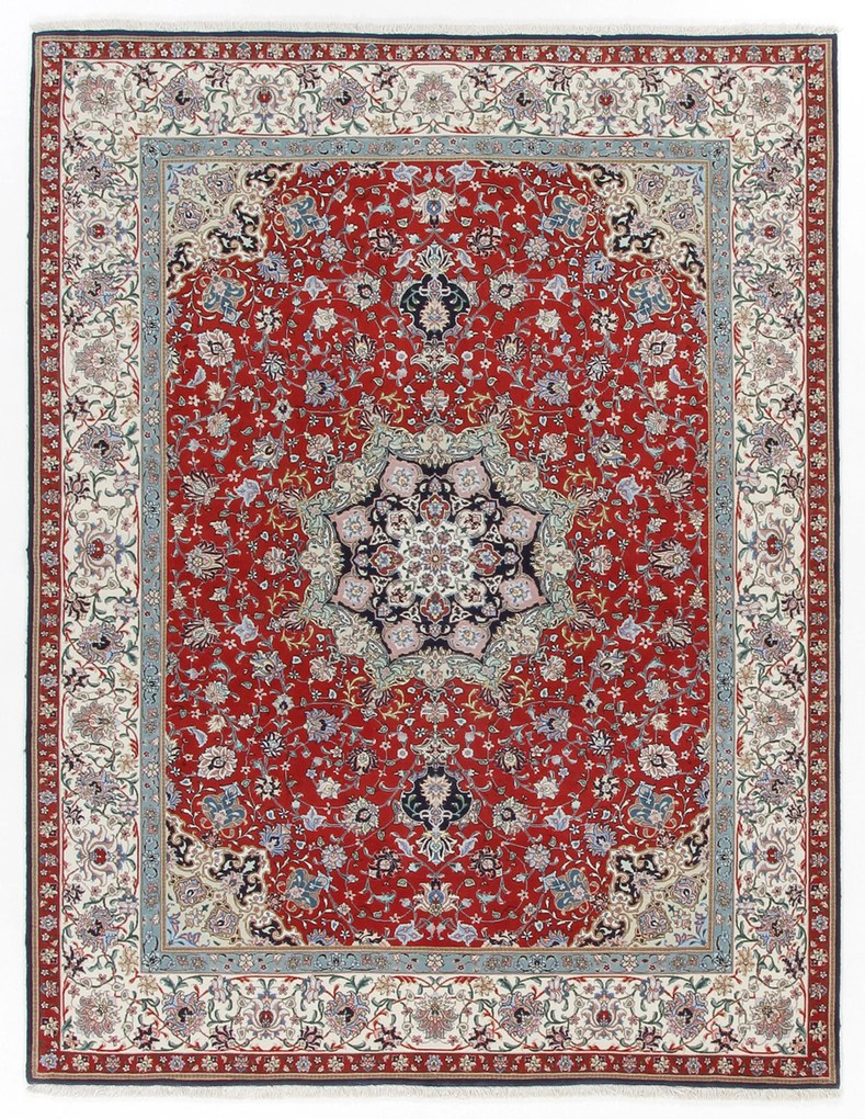 Tabriz Tappeto 150 x 200 (Iran) Annodato A Mano