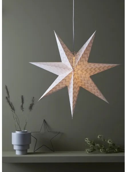 Markslöjd 705804 - Decorazione natalizia ADMIRA 1xE14/25W/230V diametro 60 cm bianco