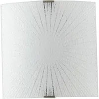 Applique LED CHANTAL in vetro bianco 12W 4000K(Luce naturale) 26 cm.