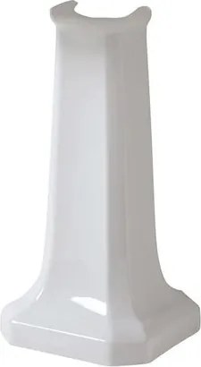 Colonna per lavabo Giunone H 66 x P 31 cm  in ceramica bianco