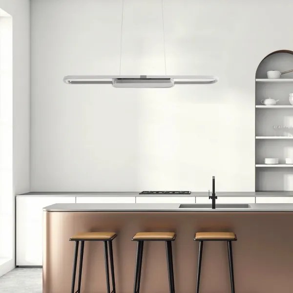 Rabalux 72031 - Lampadario LED a sospensione con filo CONTESSA LED/48W/230V 4000K cromo