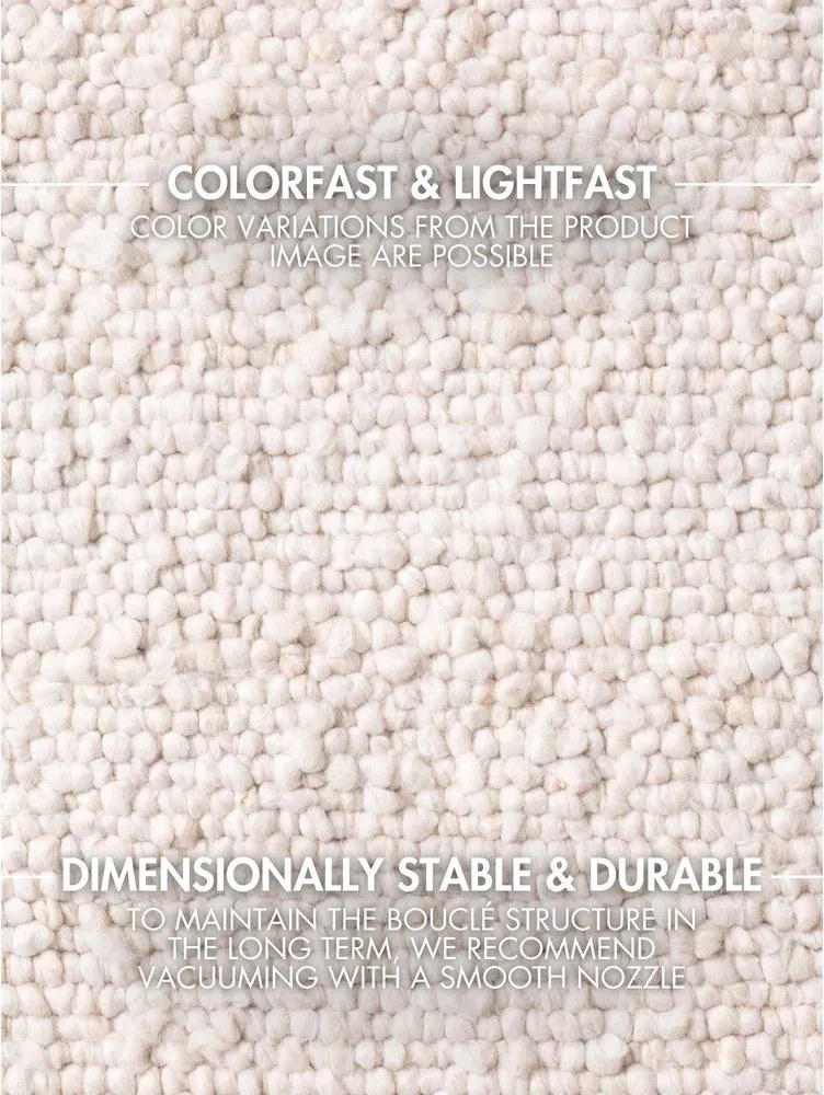 Tappeto avorio tessuto a mano 200x290 cm Notting Hill Portobello – Ted Baker