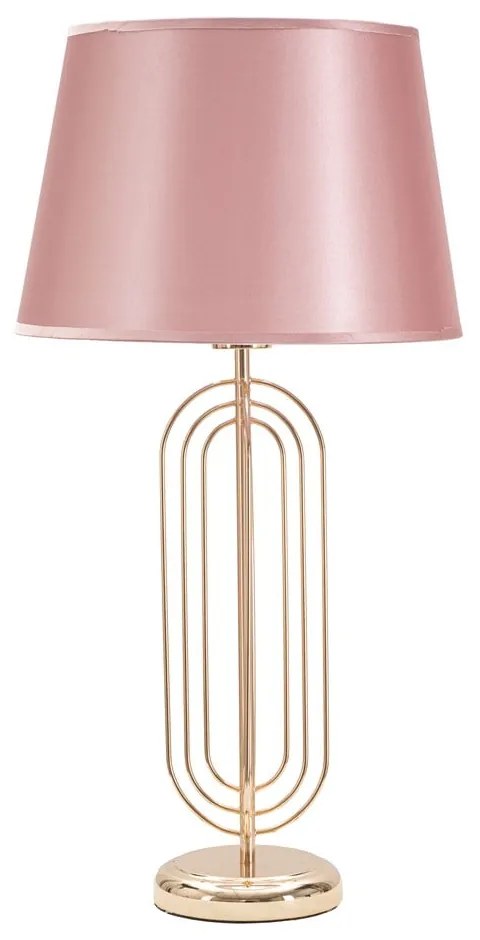 Lampada da tavolo rosa, altezza 64 cm Krista - Mauro Ferretti