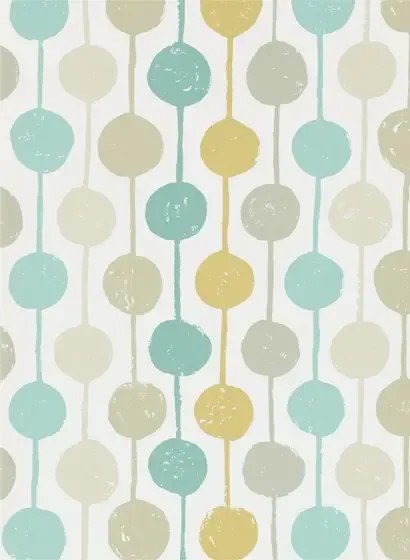 Tapete Taimi von Scion - Seaglass/ Chalk/ Honey
