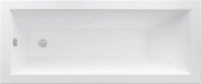 Mexen Cubik vasca rettangolare 120 x 70 cm con rivestimento, bianca - 55031207000X