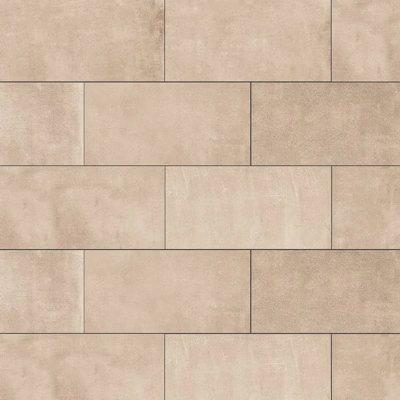 Lastra di cemento Taupe Rectif in gres naturale beige L 80 x L 40 cm, spessore 30 mm, 27 pezzi