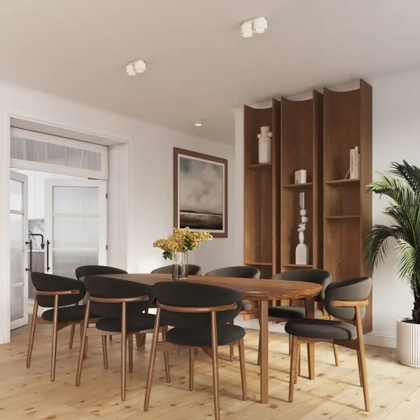 Sollux SL.1793 - Faretto AURA 2xGX53/10W/230V, crema