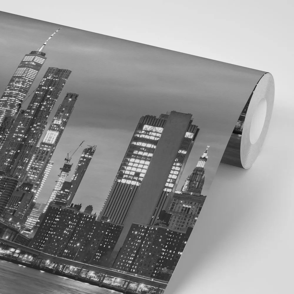 Carta da parati – Ponte di Brooklyn in bianco e nero