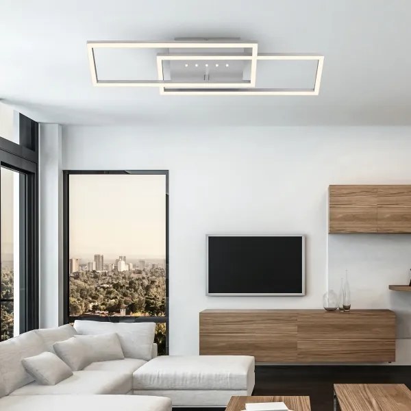 Brilo - Plafoniera LED dimmerabile/30W/230V/3000K cromo satinato