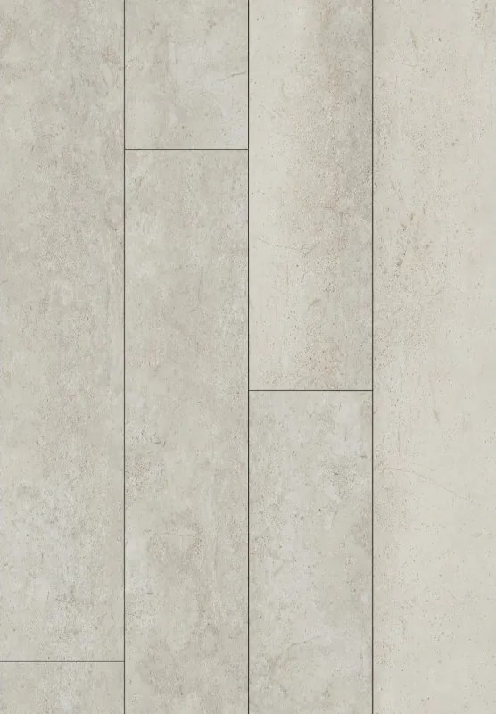 Mexen Baltic Grey pannelli vinilici 1227 x 187 mm LVT Dryback 2,5 mm, supporto in PVC, 4 V-Fuga, Travertino