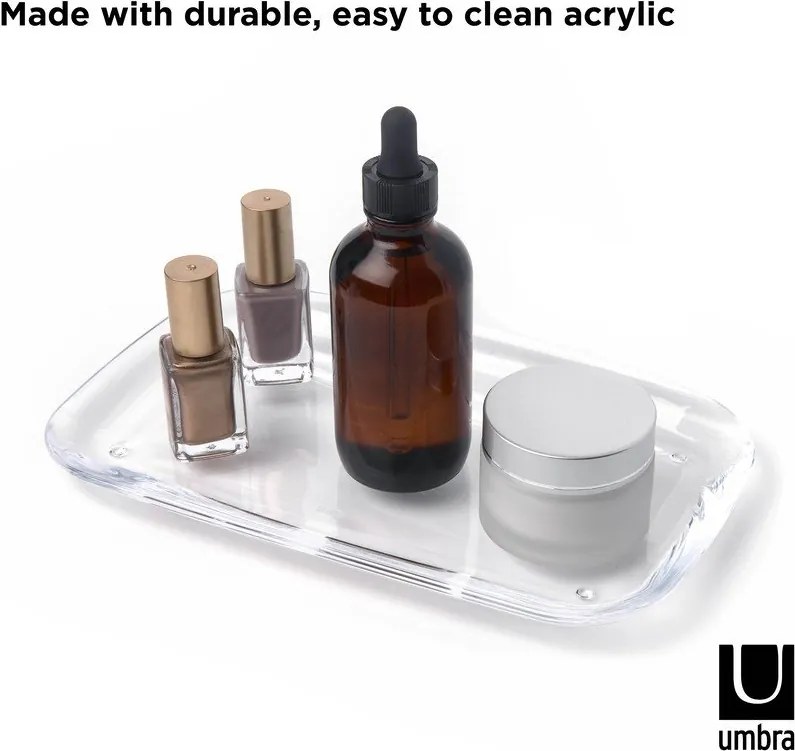 Organizzatore per bagno in plastica Droplet - Umbra