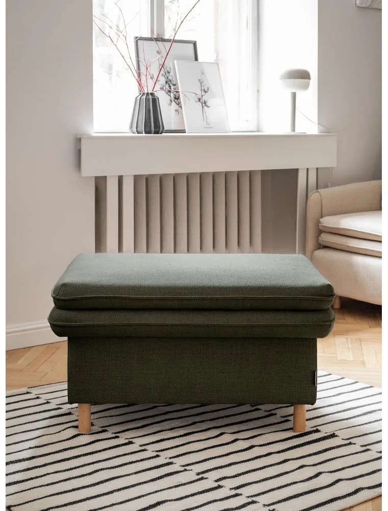 Poggiapiedi verde Simon - Miuform