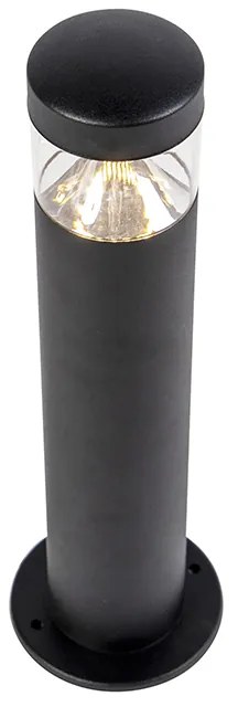 Lampada da esterno moderna nera 40 cm IP44 con LED - Roxy