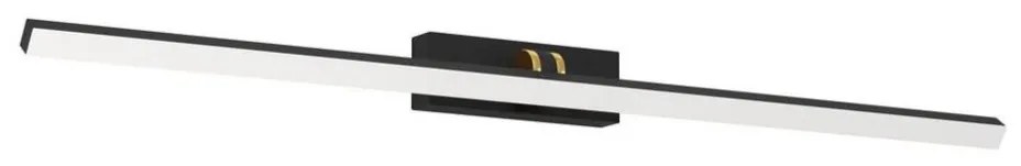 Eglo 900475 - Illuminazione LED per specchio bagno VERDELLO LED/5W/230V IP44 nero