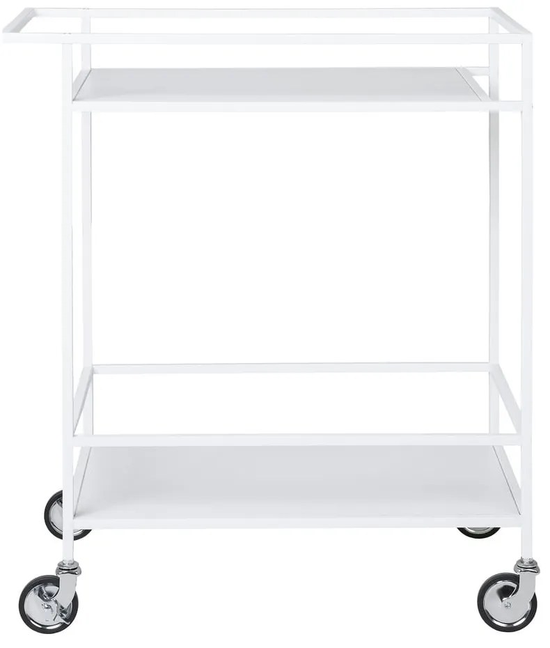 Tavolino da servizio in metallo su ruote 40x68 cm Vita – House Nordic