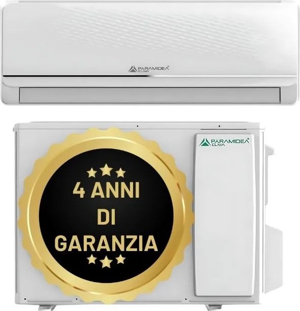 CLIMATIZZATORE WIFI AC312UI + AC312UE - UNITA' INTERNA + ESTERNA - 12000 BTU - INVERTER - POMPA DI CALORE - GARANZIA 4 ANNI