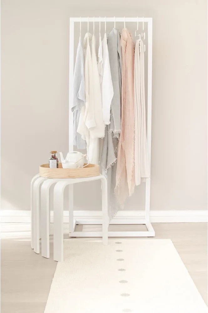 Passatoia da interno/esterno beige/color crema 70x280 cm Peg Linen Vanilla – Pappelina