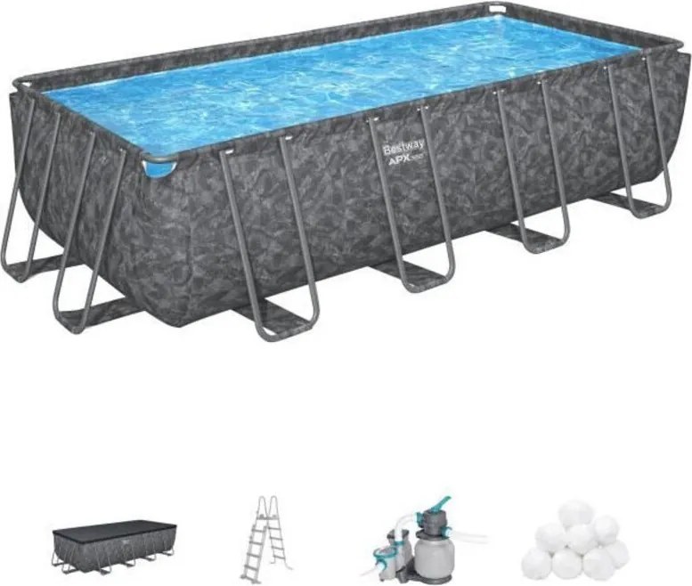 Bestway 561KA Set piscina fuori terra APX 365 da 549x274x132 cm