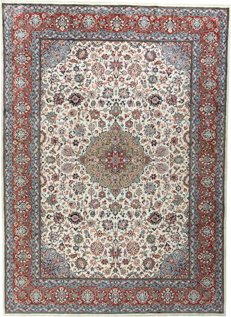 Sarouk Tappeto persiano 290 x 400 Beige (Iran) Annodato A Mano