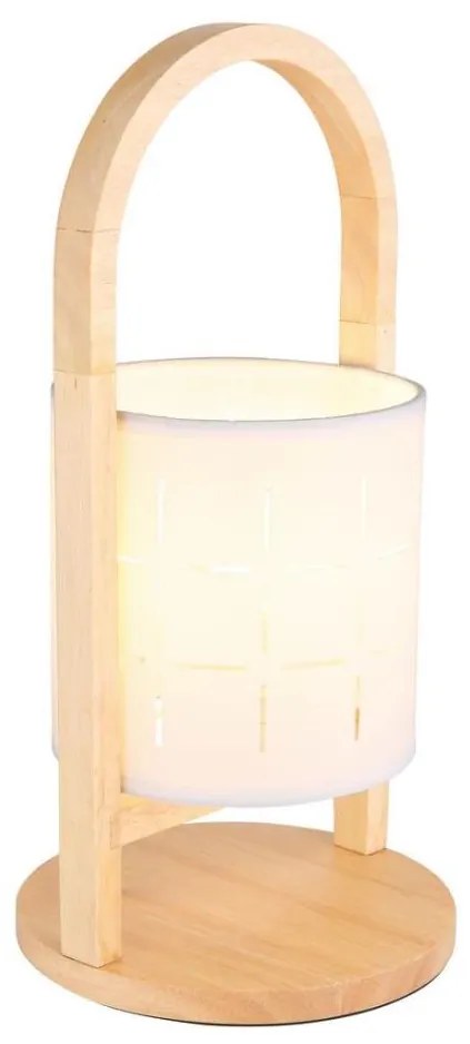 Globo 21506W - Lampada da tavolo NINJA 1xE14/40W/230V bianco