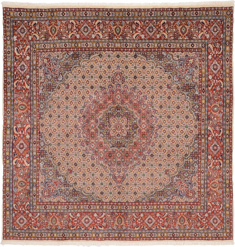 Moud Tappeto 200x190 (Iran) Annodato A Mano