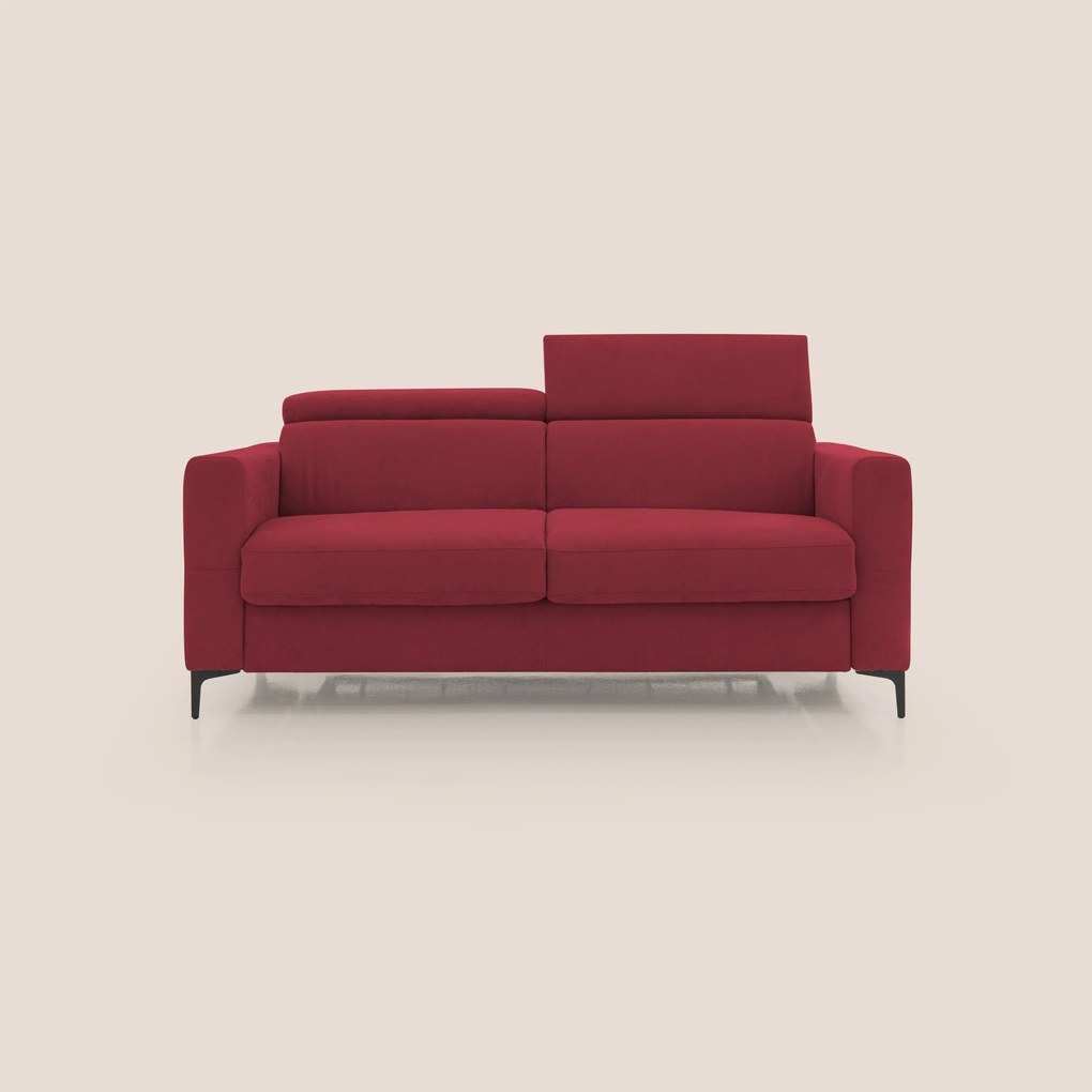 Gardenia divano letto materasso alto 18 cm con poggiatesta reclinabili e rivestimento impermeabile T02