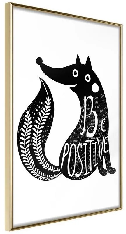 Poster Positive Fox