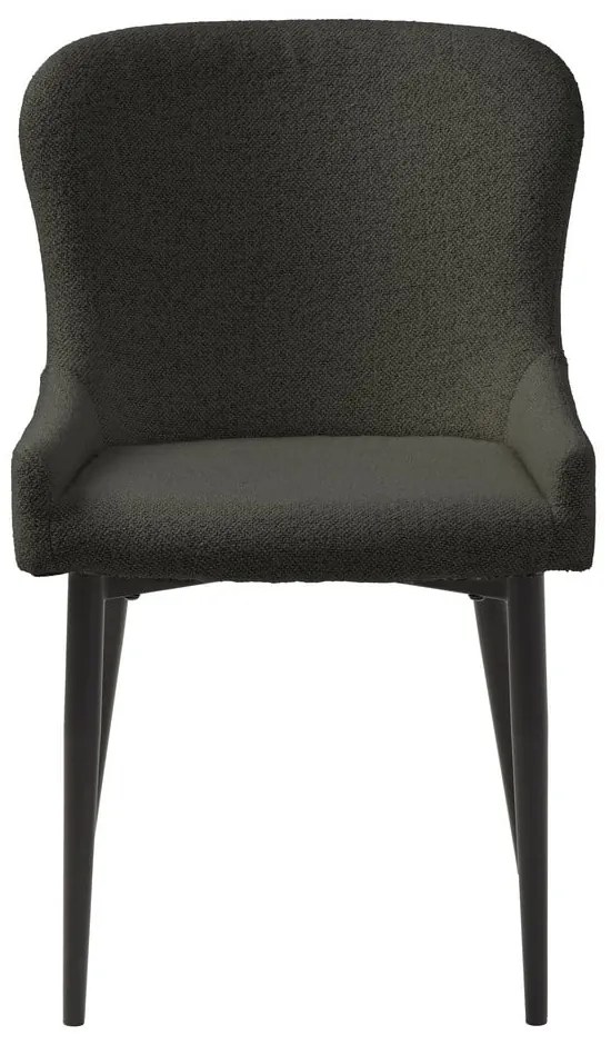 Sedia da pranzo grigio scuro Ontario - Unique Furniture