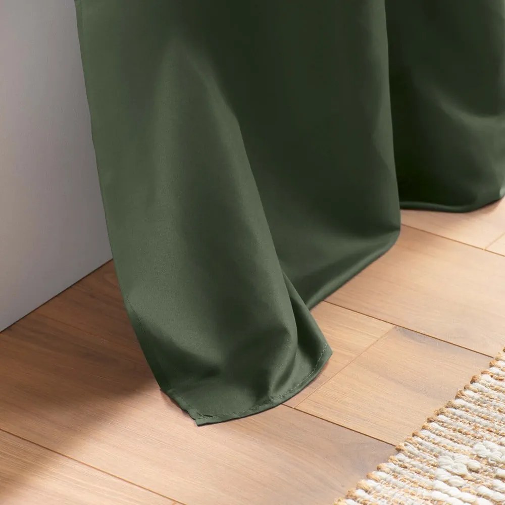 Tenda in microfibra kaki 140x280 cm Absolu - douceur d'intérieur