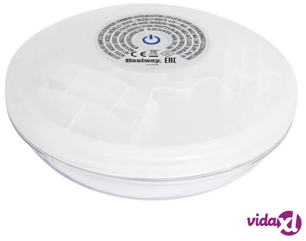 Bestway Luce LED Galleggiante per Piscina 14 cm Trasparente