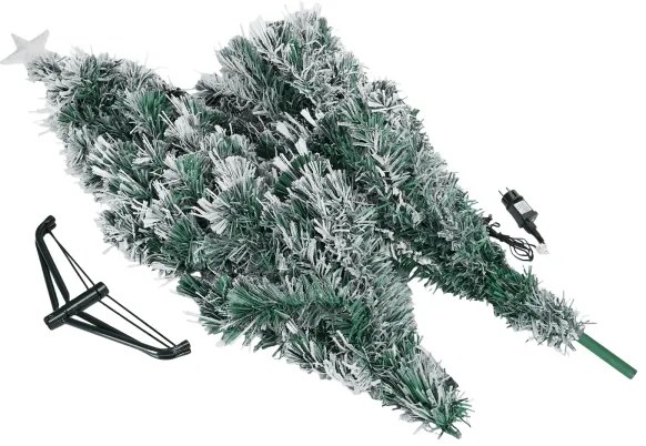 Aigostar - Albero di Natale per esterni LED RGBY 205 LED/6W/230V/8 funzioni 180cm IP44