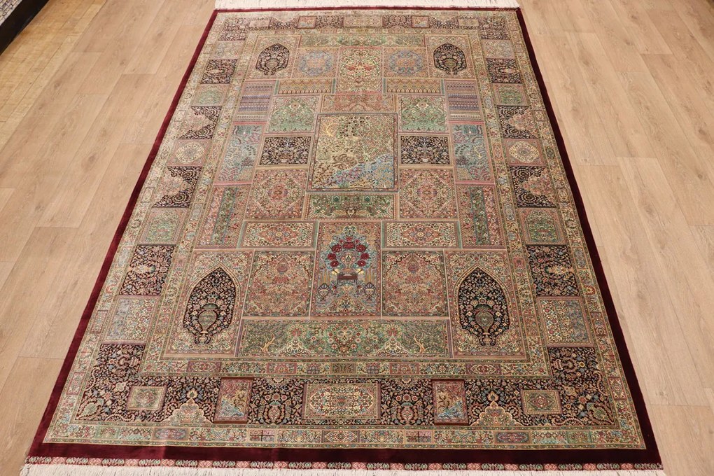Ghom Tappeto 300 x 200 (Iran) Annodato A Mano