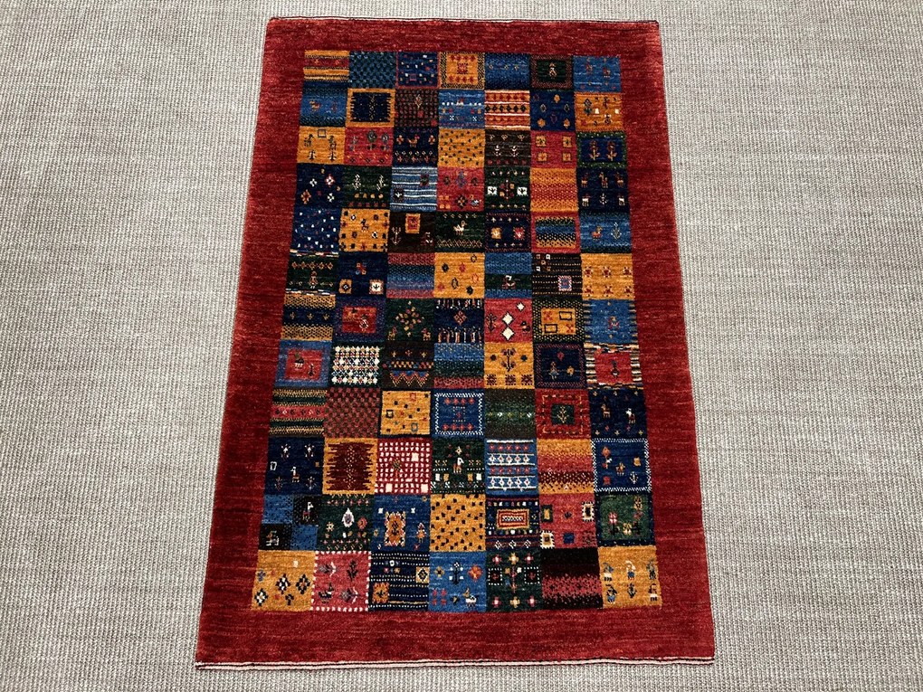 Loribaft Tappeto 80 x 120 (Iran) Annodato A Mano