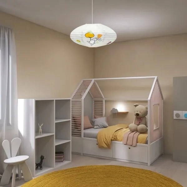 Rabalux 71408 - Paralume per bambini per lampadario HOPPLY max. 40W diametro 50 cm