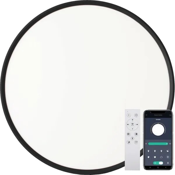 Fulgur s-43040-LED Lampada dimmerabile NOMY-RC LED/40W/230V 3000/4000/6500K IP40 nera + telecomando