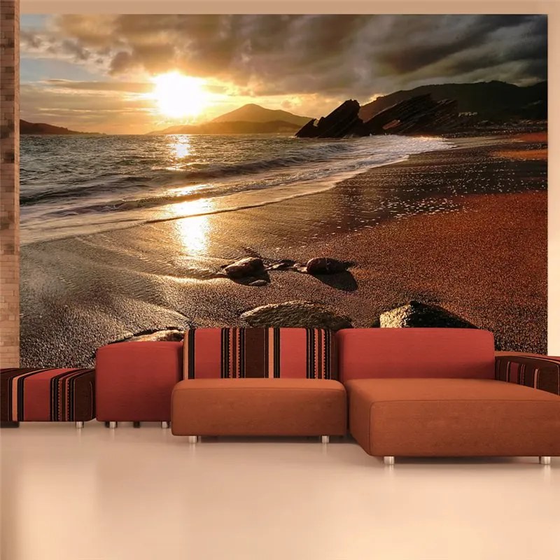 Fotomurale  Relaxation by the sea  Colore Nero, Dimensioni e Misure 200x154