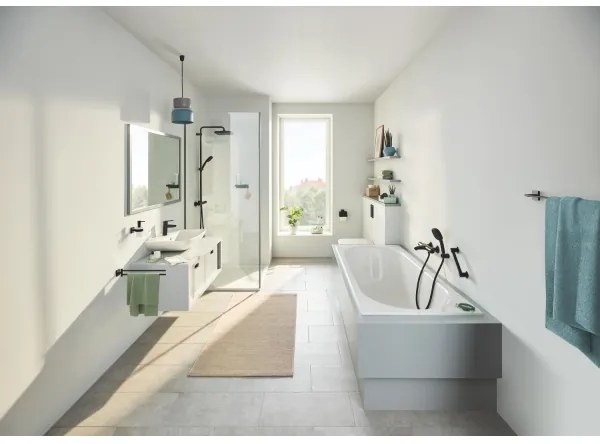 GROHE 410942430 - Maniglione per vasca START CUBE 354 mm nero