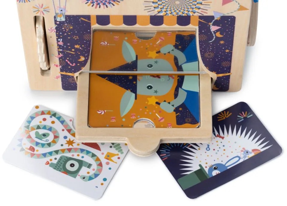 Lilliputiens - Casetta in legno delle illusioni ottiche