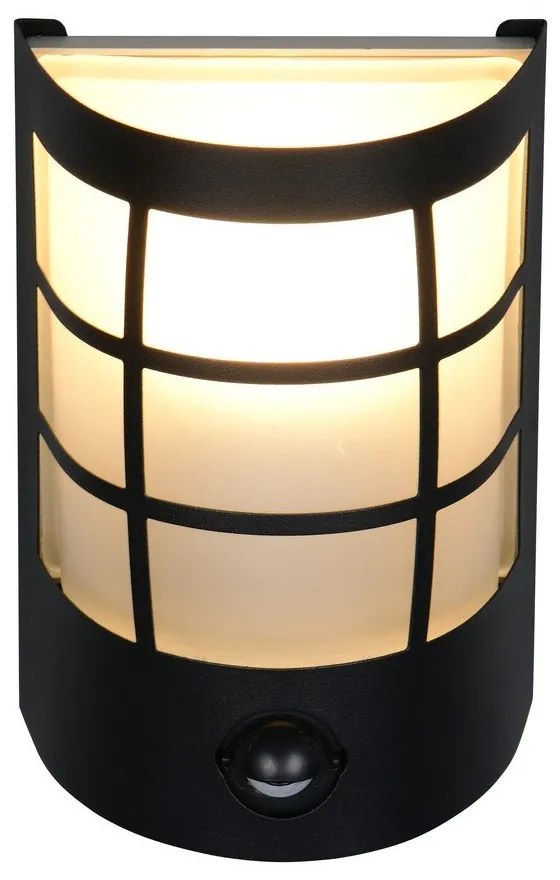 Illuminazione esterna con sensore di movimento da parete (altezza totale 20 cm) Sintra – Trio