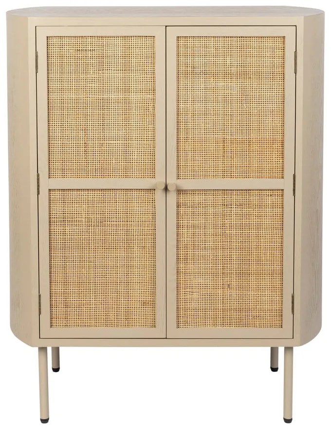 Mobile in rattan crema 80x100 cm Amaya - White Label